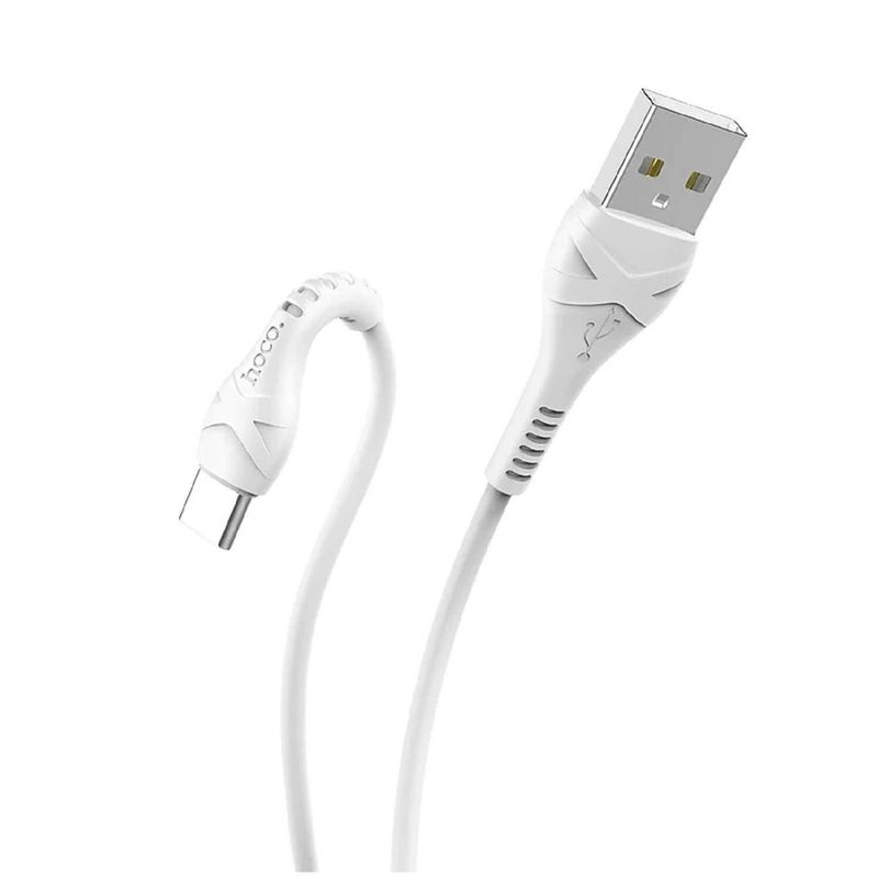 HOCO - Cable Hoco USB a USB-C X20 charging data 2m blanco