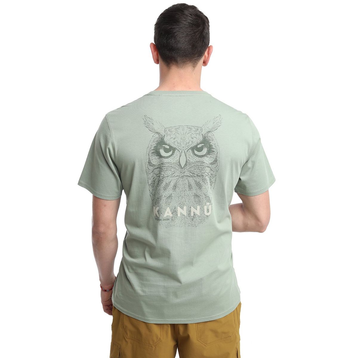 KANNU - Polera M/C Estampada Logo Hombre KANNU