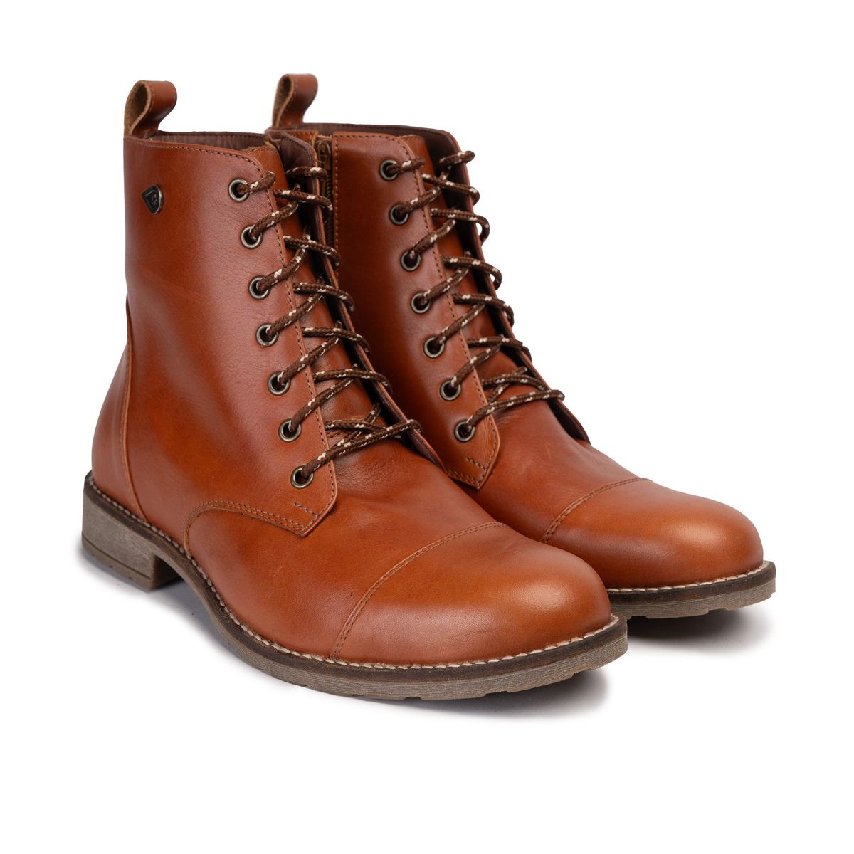 LANDAZURI - Botín Cuero Vako Roble Landazuri