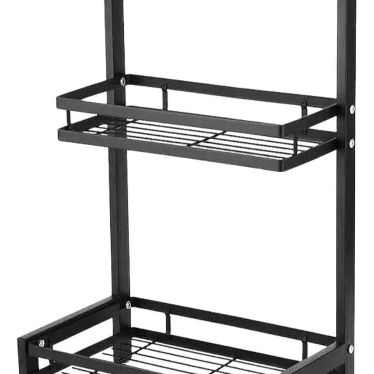 IMPORTCLICK - Organizador 3 Niveles Metálico Cocina Negro IMPORTCLICK