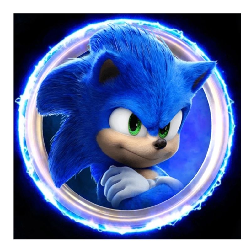 GENERICO - Kit Diamond Painting Pintura De Diamante - Sonic 52