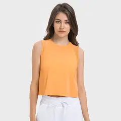 RURUTOTO - Camiseta sin mangas atlética para Mujer Negro