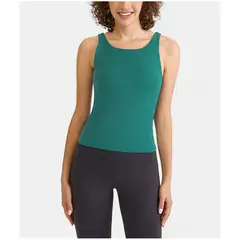 RURUTOTO - Peto Polera Deportiva Sin Mangas Mujer Negro