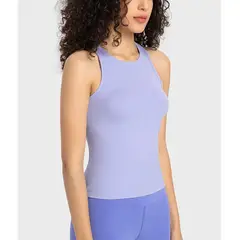 RURUTOTO - Polera Top Sin Mangas Mujer Negro
