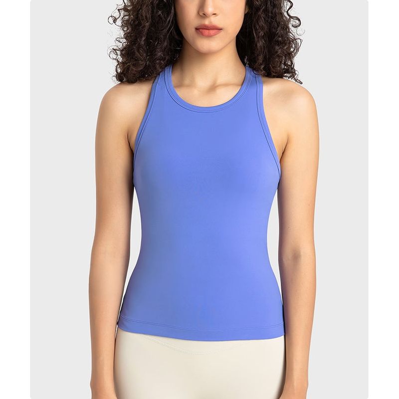RURUTOTO - Polera Top Sin Mangas Mujer Negro