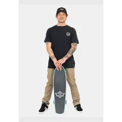 MAUI AND SONS - Polera MC Classic Shark Negro Hombre