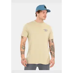 MAUI AND SONS - Polera MC Wave Rider Café Hombre