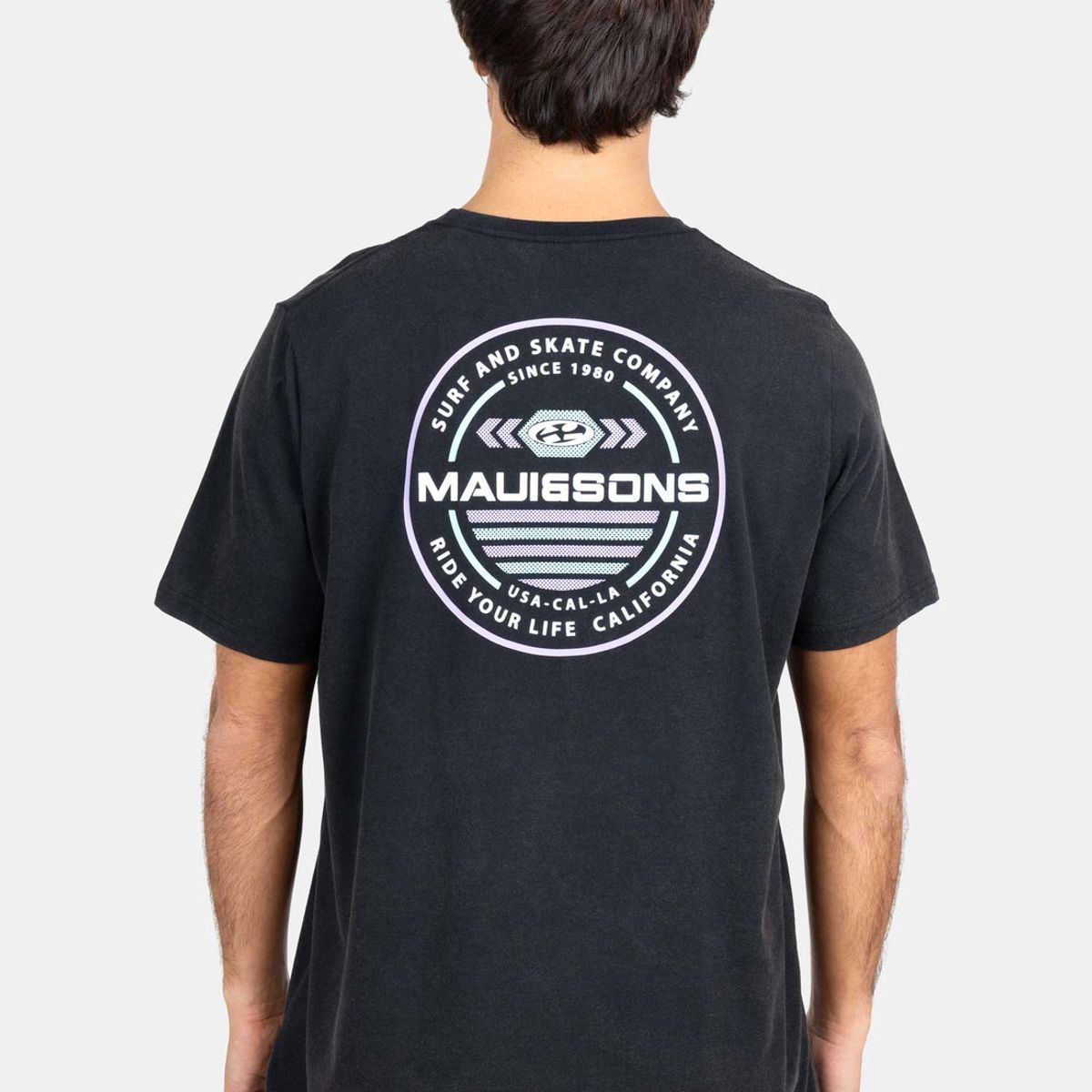 MAUI AND SONS - Polera MC Oldie But Goodie Negro Hombre Maui And Sons