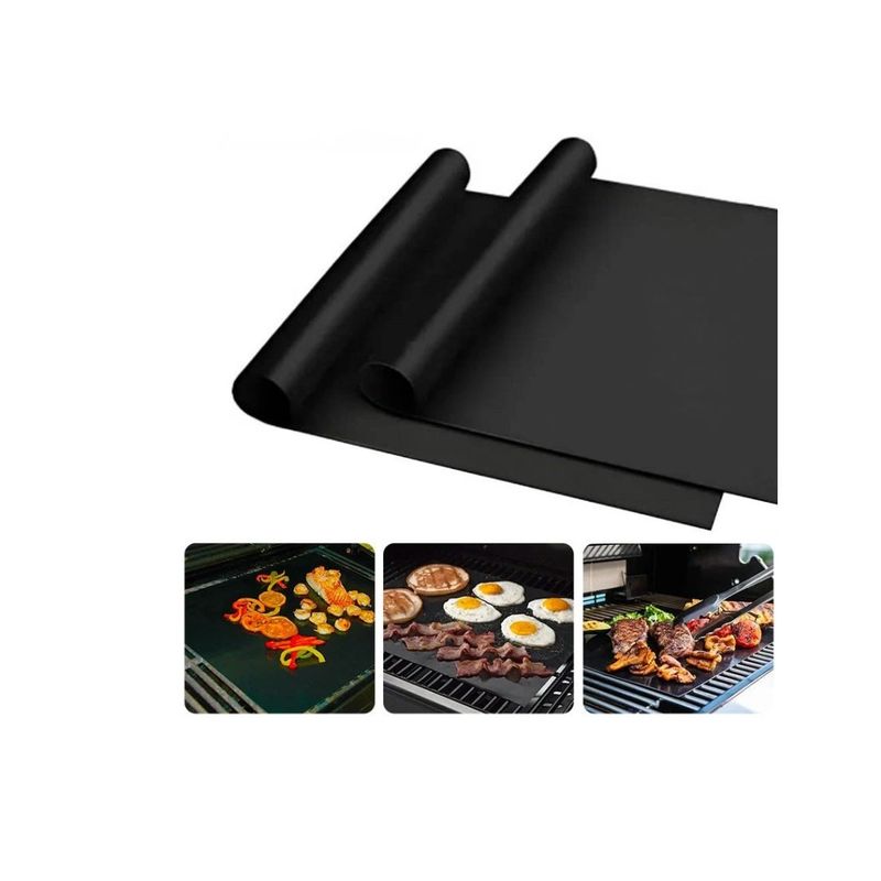 GENERICO - Lámina Antiadherente Teflón Mat De Parrilla Asado Y Horno