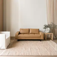 AMOBLE - Sofa Pontevedra Castaño 180 Amoblé