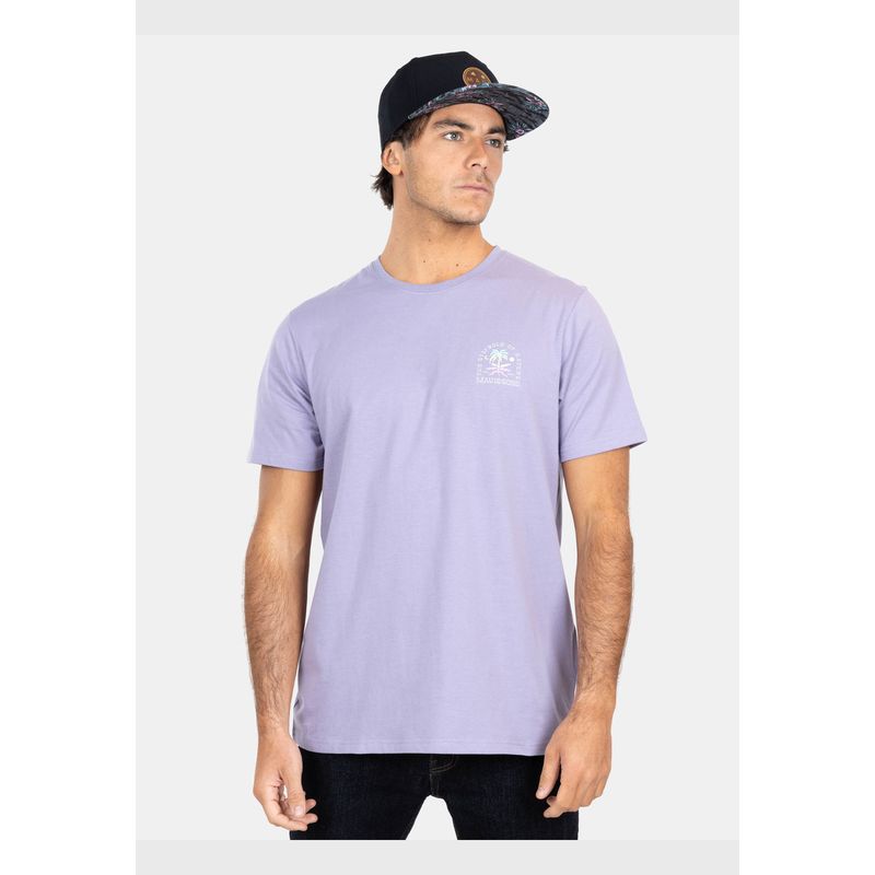 MAUI AND SONS - Polera MC The Symbols Of Nature  Morado Hombre Maui And Sons