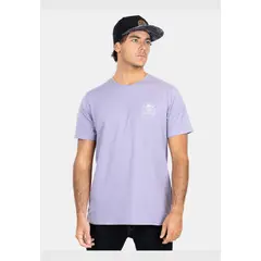 MAUI AND SONS - Polera MC The Symbols Of Nature Morado Hombre
