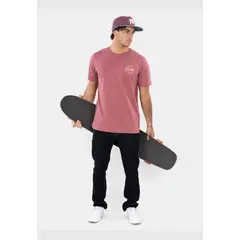 MAUI AND SONS - Polera MC The Symbols Of Nature Rojo Hombre
