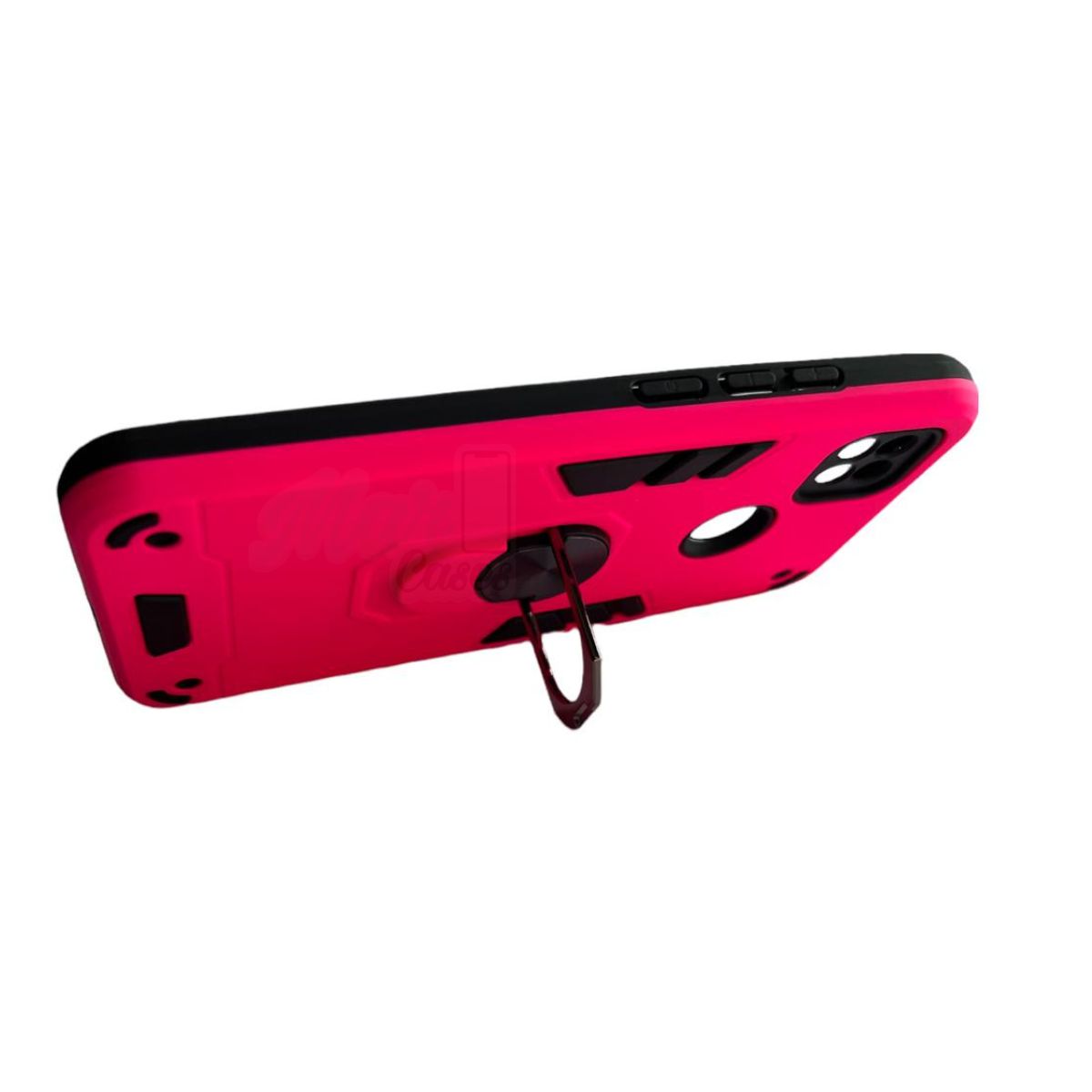 GENERICO - Carcasa Para Xiaomi Redmi 10a Anti Golpes Anillo Fucsia