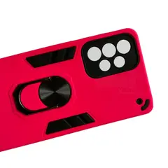 GENERICO - Carcasa Para Samsung A73 5g Anti Golpes Anillo Fucsia