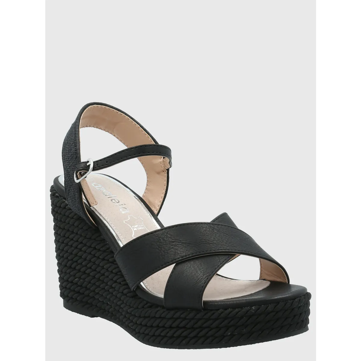 AZALEIA - Sandalia Mujer Guido 3 Negro AZALEIA