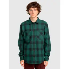 ELEMENT - Camisa Manga Larga Hombre Compass Verde