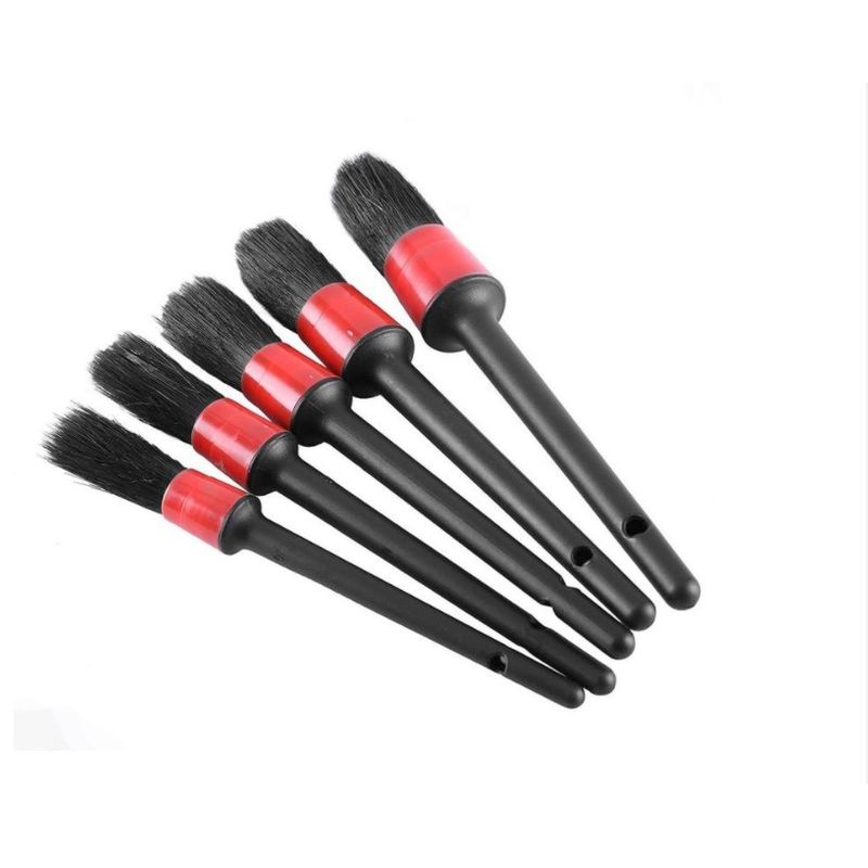 GENERICO - Set Brochas De 5 Unidades Detailing Para Auto