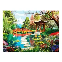 GENERICO - Kit Diamond Painting Pintura De Diamante - Parque Primavera