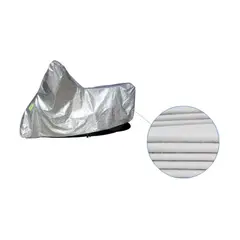 IMPORTCLICK - Funda Carpa Cubre Moto Impermeable UV Vinilo + Algodón