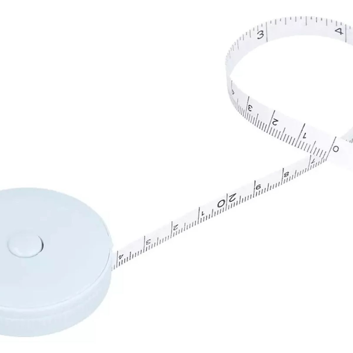 ONEDER - Cinta Métrica Huincha Para Medir Retráctil Portátil Blanco