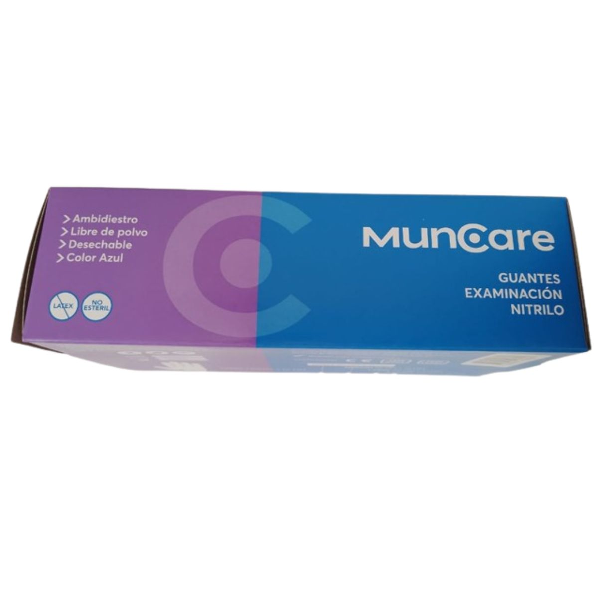 GENERICO - Guantes examinación nitrilo Muncare talla L