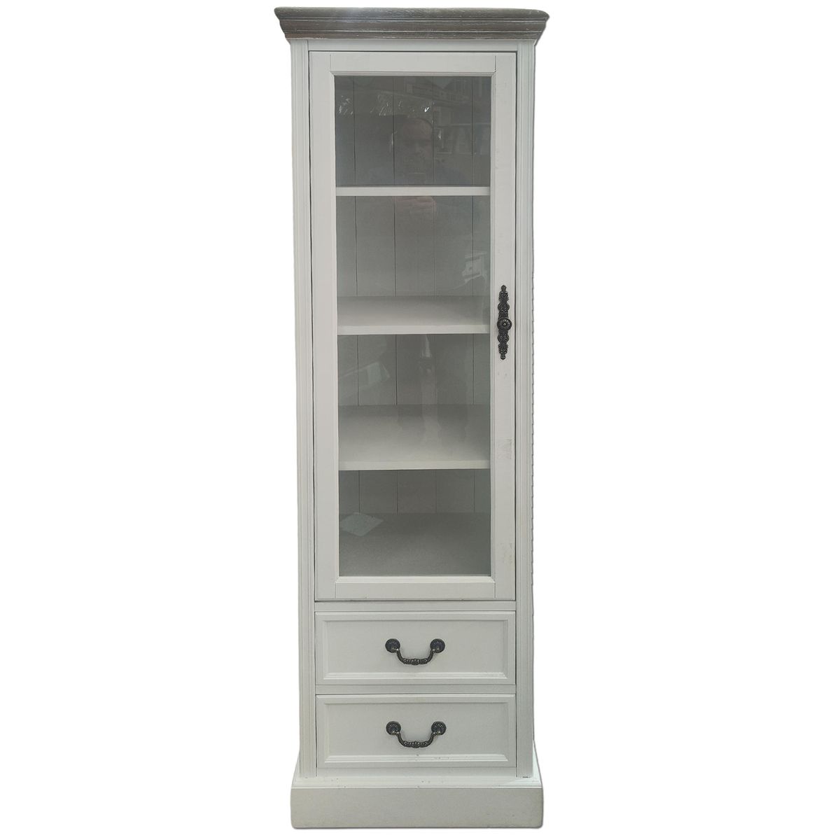 GENERICO - VITRINA 1 CUERPO CLASICO CUBIERTA ALBAYALDE ECOMUSO EF17105