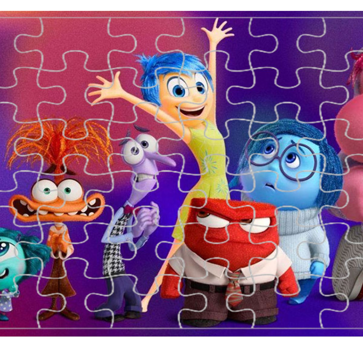 GENERICO - Rompecabezas Intensamente 2 La Película En Madera Niños