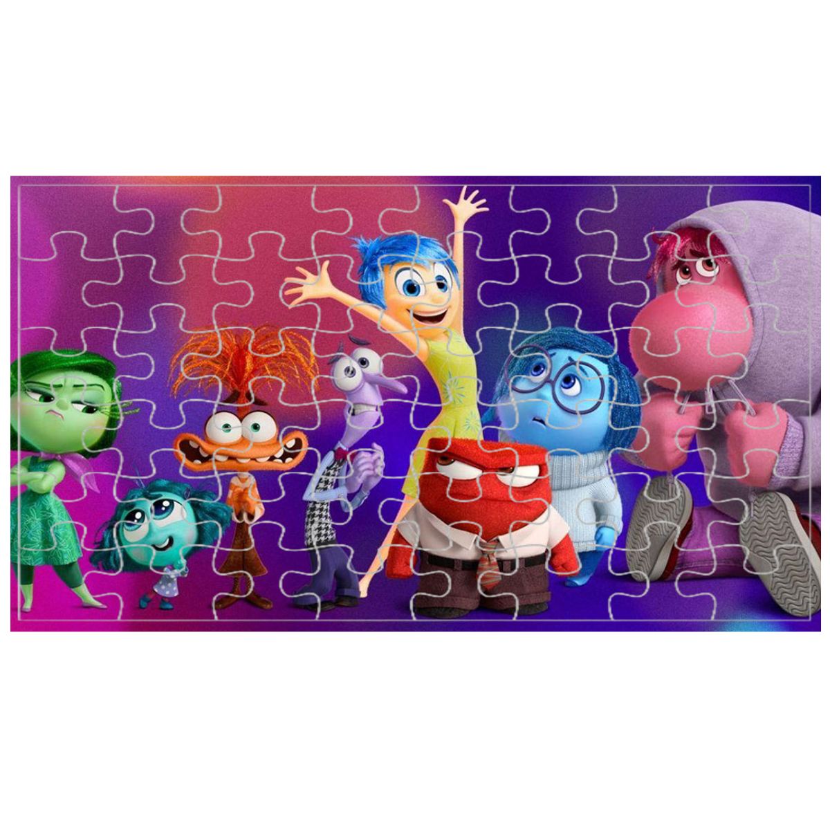 GENERICO - Rompecabezas Intensamente 2 La Película En Madera Niños