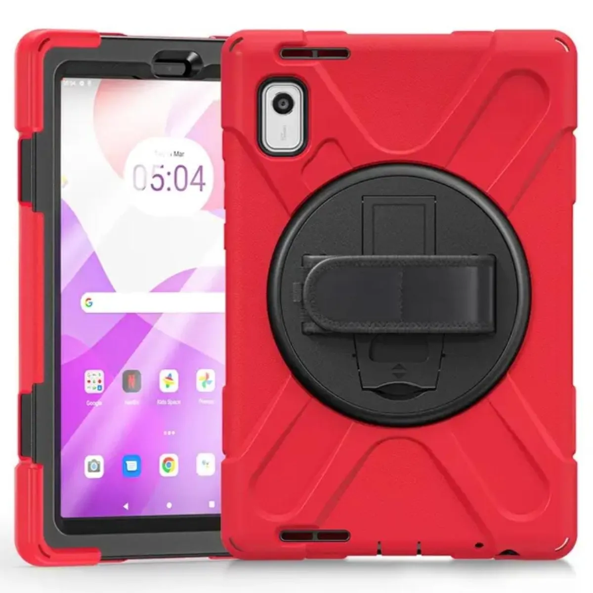 GENERICO - Funda Antigolpes Compatible Con Lenovo Tab M9 Rojo