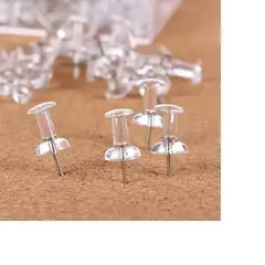 GENERICO - 80 Tachuelas Pinchos Pines Push Pin Oficina Decoración 40x2