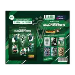PANINI - COLECCIÓN COMPLETA SANTIAGO WANDERERS ( 1 ÁLBUM + 144 STICKERS)