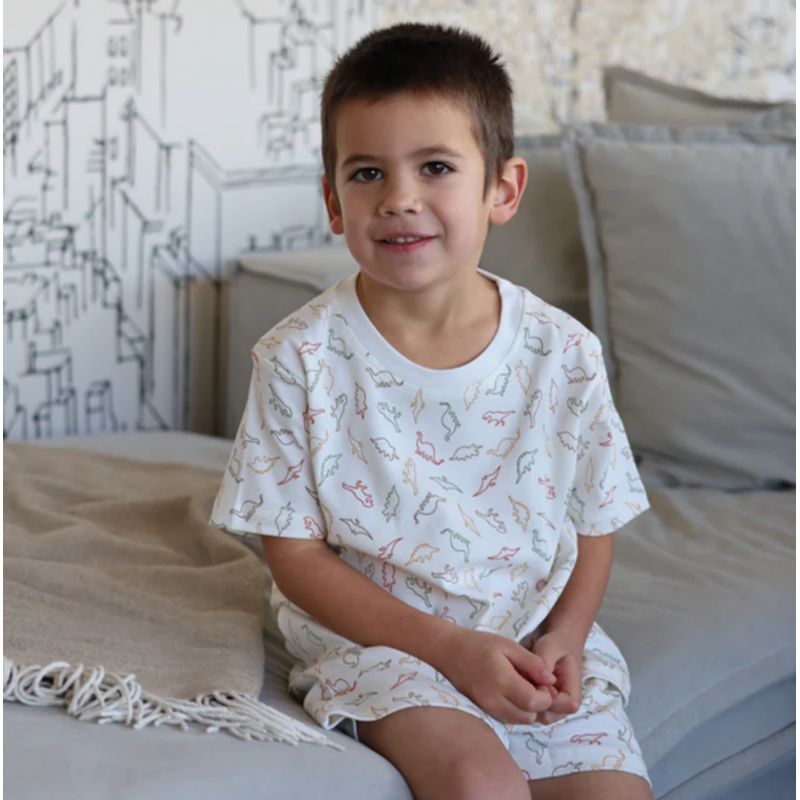 SIMPLY B - Pijama corto dinosaurio niño
