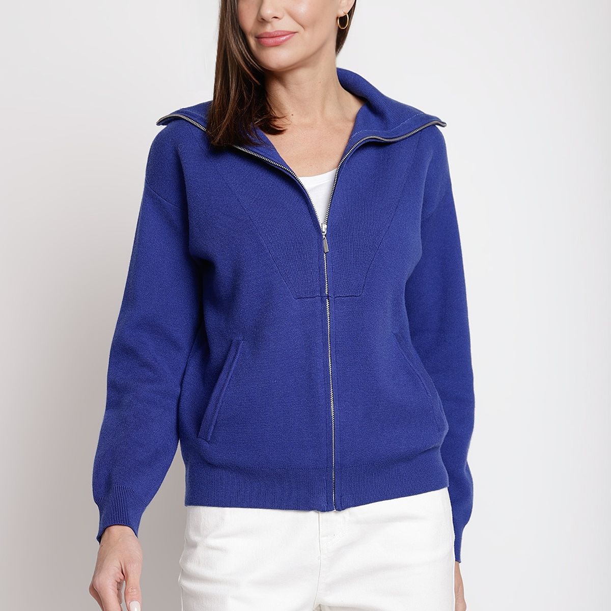 CANADIENNE - Polerón de Mujer Modelo Lucia Color Azul