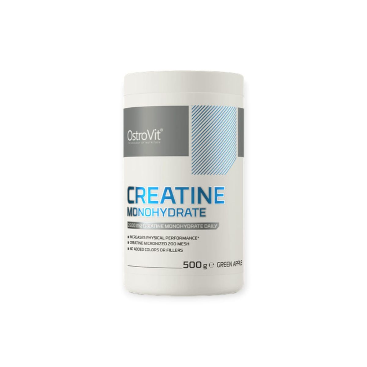 OSTROVIT - CREATINA MONOHIDRATADA 500 GR GREEN APPLE - OSTROVIT.