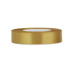 GENERICO - Cinta de satin de 2.5 cm X 10 metros de largo DORADO