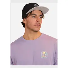 MAUI AND SONS - Polera MC Vintage Sunset Morado Hombre