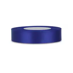 GENERICO - Cinta de satin de 1.0cms de ancho por 10 metros AZUL MARINO