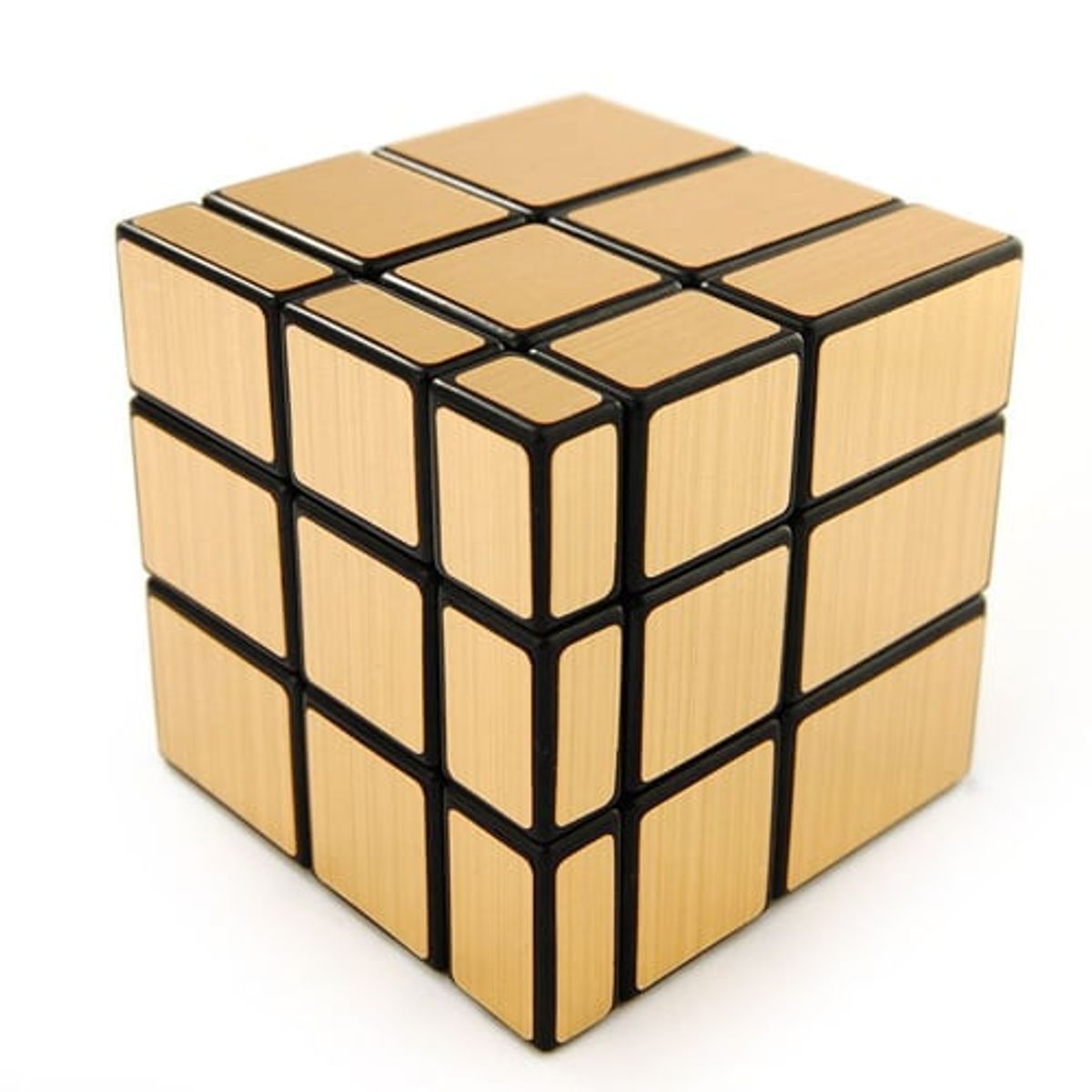 QIYI - 3x3x3 Cubo Rubik Mirror Dorado Qiyi