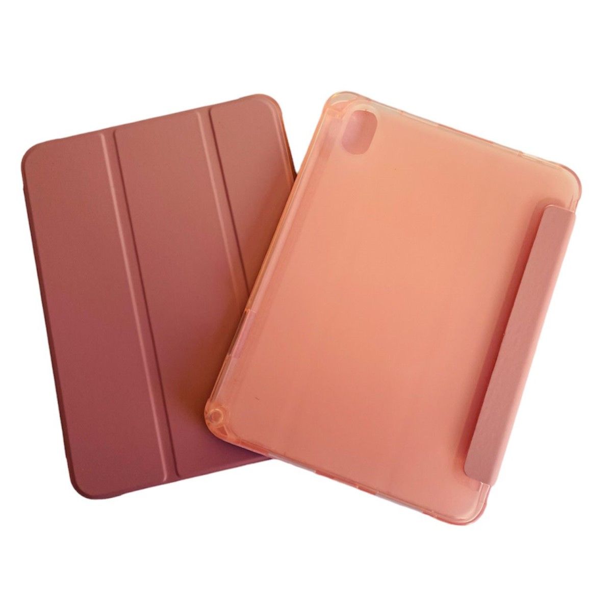 GENERICO - Funda Smart Cover Para iPad Mini 6 8.3 Con Ranura Rose Gold