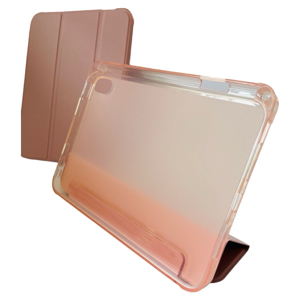 GENERICO - Funda Smart Cover Para iPad Mini 6 8.3 Con Ranura Rose Gold