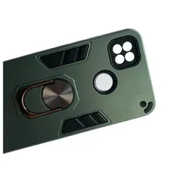GENERICO - Carcasa Para Xiaomi Redmi 10a Anti Golpes Anillo Plomo