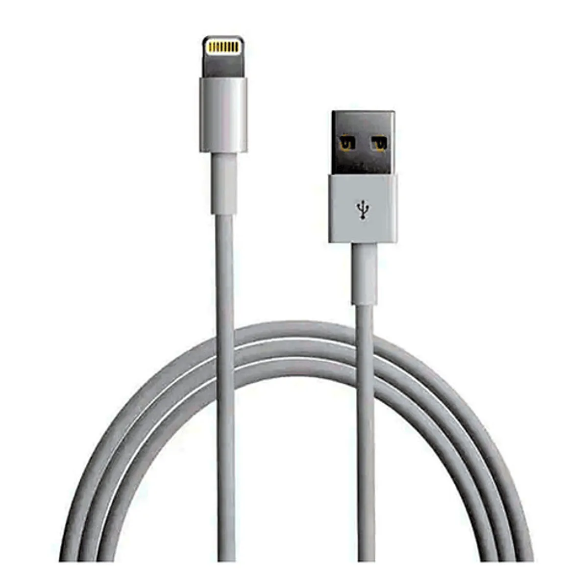 GENERICO - Cable De Carga Compatible iPhone 6 7 8 X Ipad Lightning 1 Metro