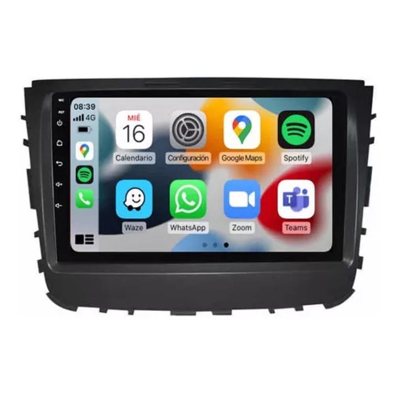 GENERICO - RADIO QLED CARPLAY / ANDROID AUTO  ANDROID 12 SSANGYONG MUSSO