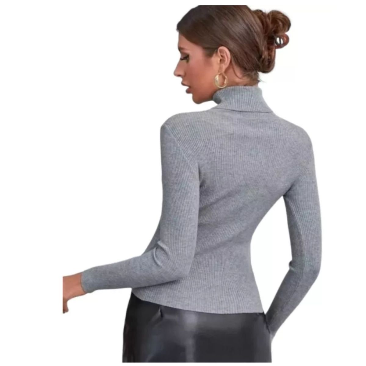 LIKE SHOP - Sweater Mujer Otoño Invierno Beatle Doble. Colores 6005