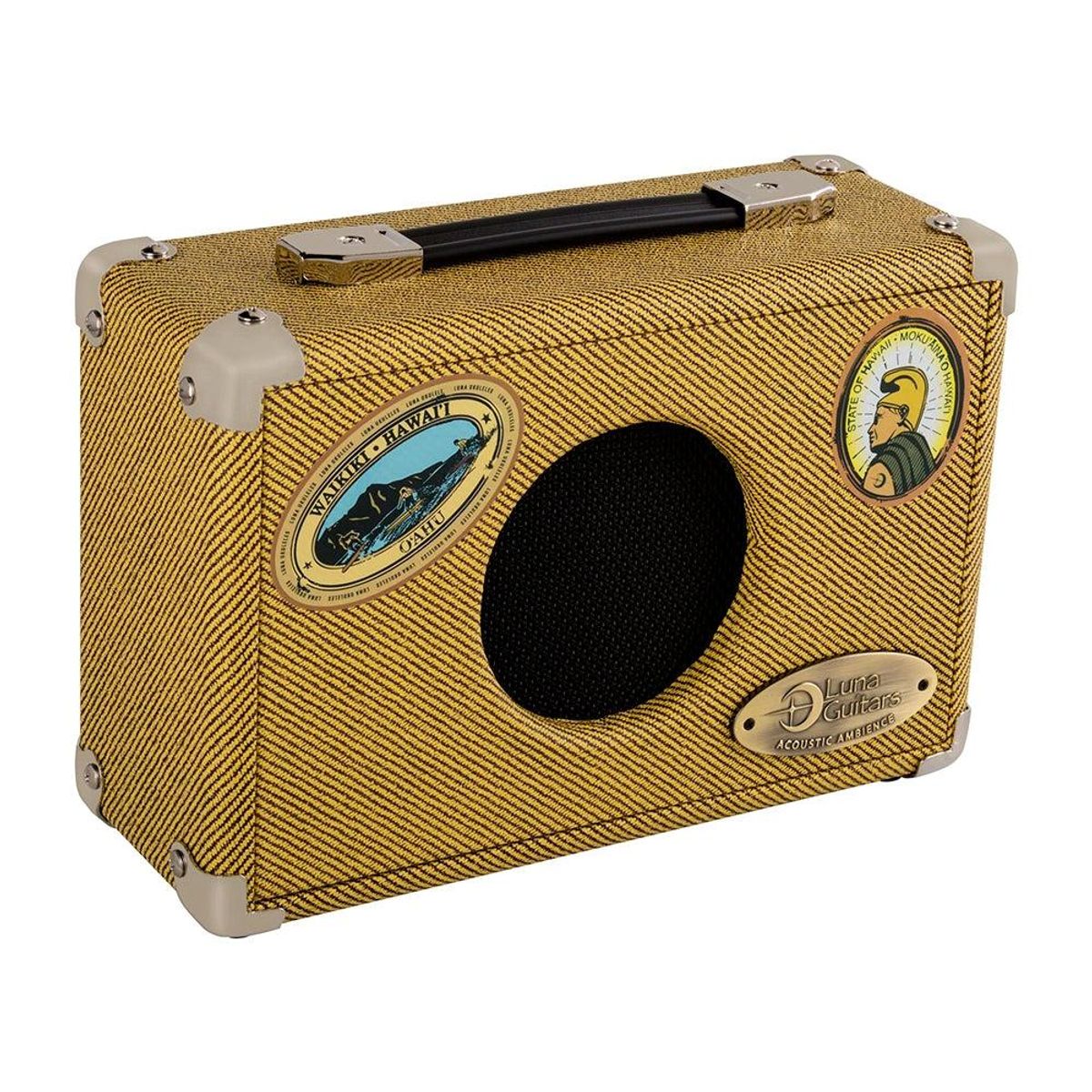 LUNA - Amplificador Combo Luna Portatil Electroacustico 5W A Pilas