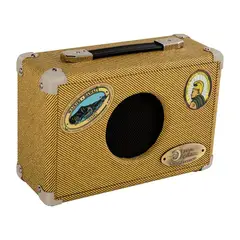 LUNA - Amplificador Combo Portatil Electroacustico 5W A Pilas