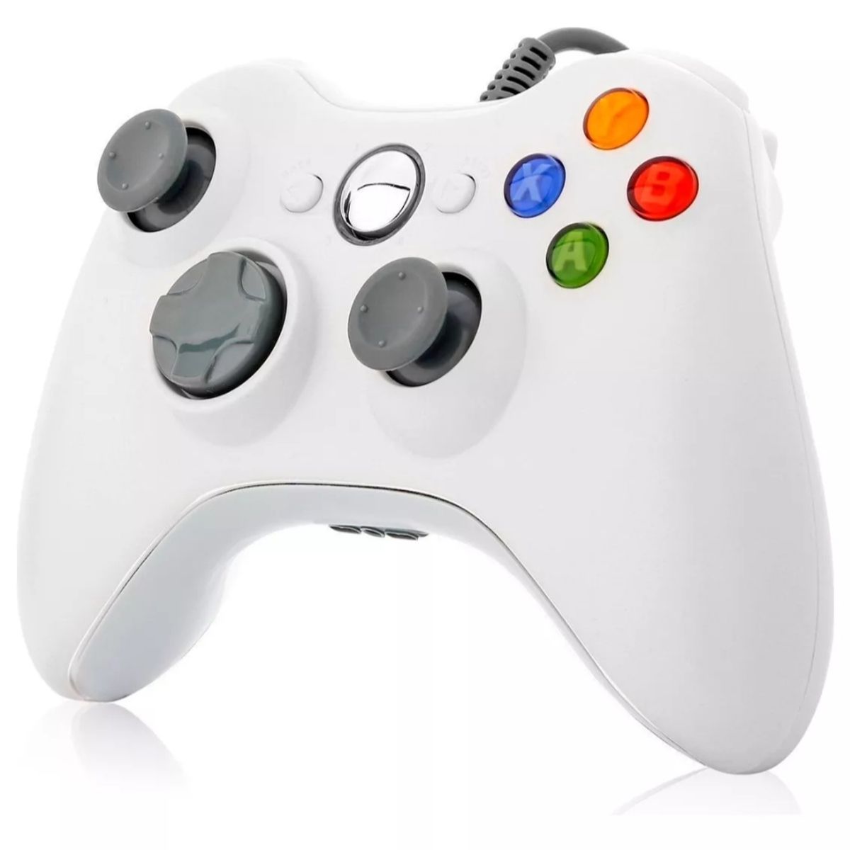 GENERICO - Joystick Xbox 360 Usb Vibración blanco Puntostore juego