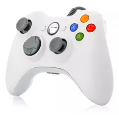 GENERICO - Joystick Xbox 360 Usb Vibración blanco Puntostore juego