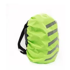 GENERICO - Funda Cubre Mochila Reflectante Bicicleta Seguridad 25 A 36l